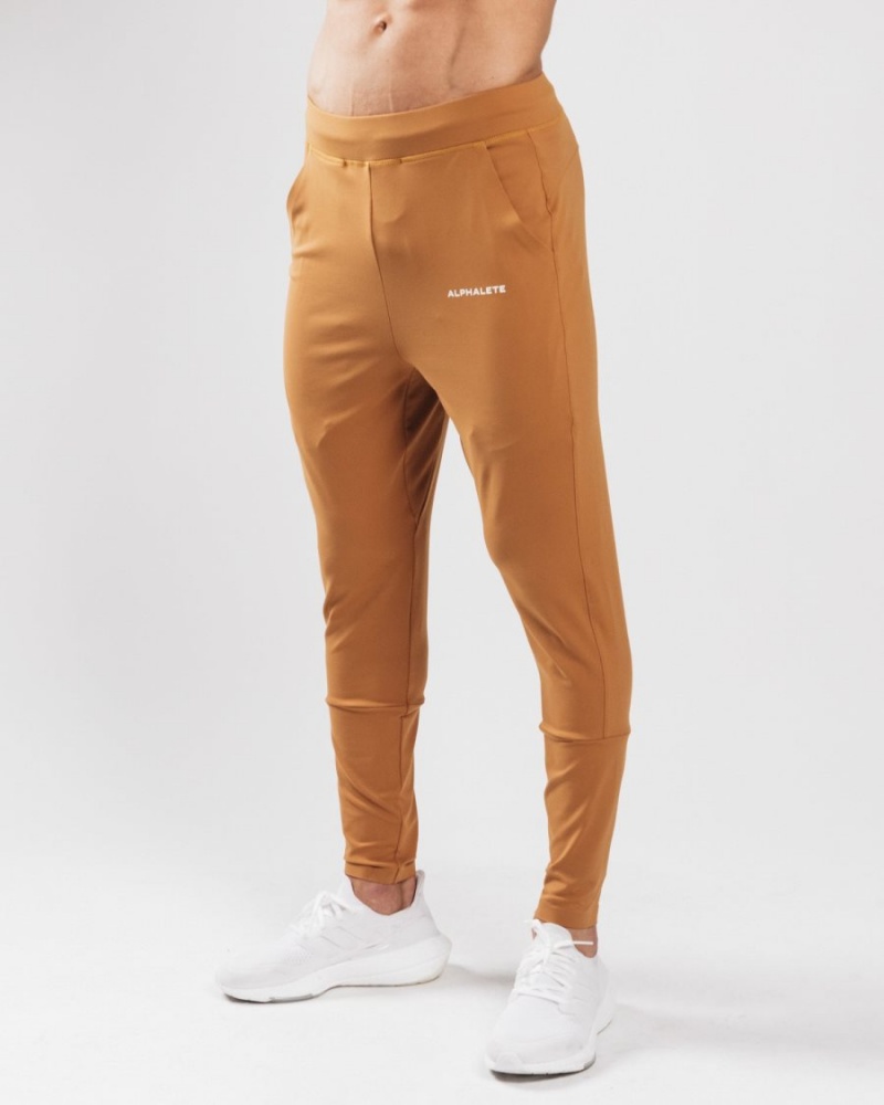 Alphalete Trace Jogger Miesten Juoksuvaatteet Camel | TWRKF-0946