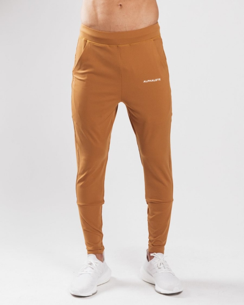 Alphalete Trace Jogger Miesten Juoksuvaatteet Camel | TWRKF-0946