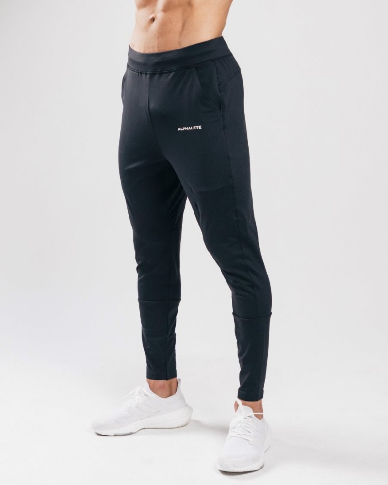 Alphalete Trace Jogger Miesten Juoksuvaatteet Mustat | DVTBL-8256