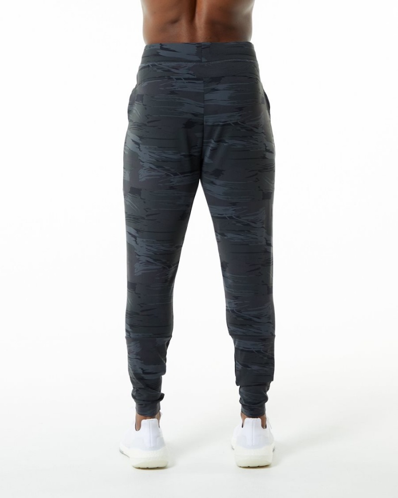 Alphalete Trace Jogger Miesten Juoksuvaatteet Mustat Camo | URJDQ-0873