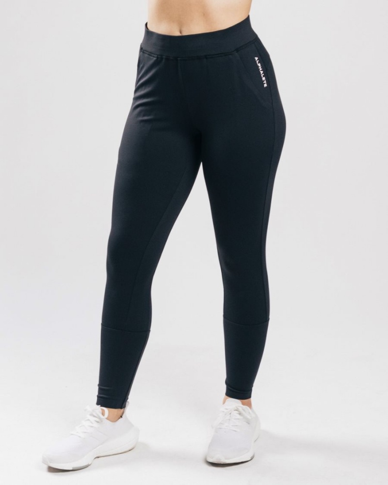 Alphalete Trace Jogger Naisten Juoksuvaatteet Mustat | TAVGP-6032