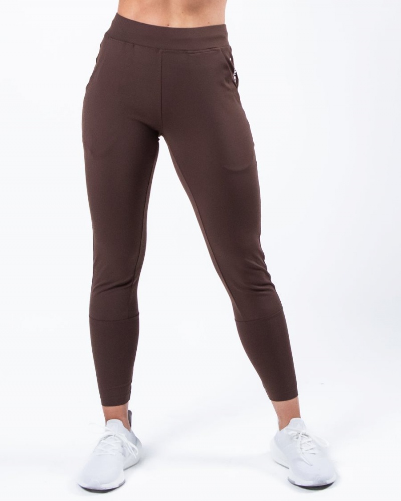 Alphalete Trace Jogger Naisten Juoksuvaatteet Kahvi | XTPCH-1469