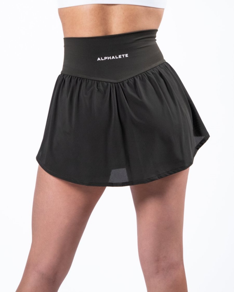 Alphalete Trace Skirt Naisten Golfhameet Harmaat | WRNUI-5691