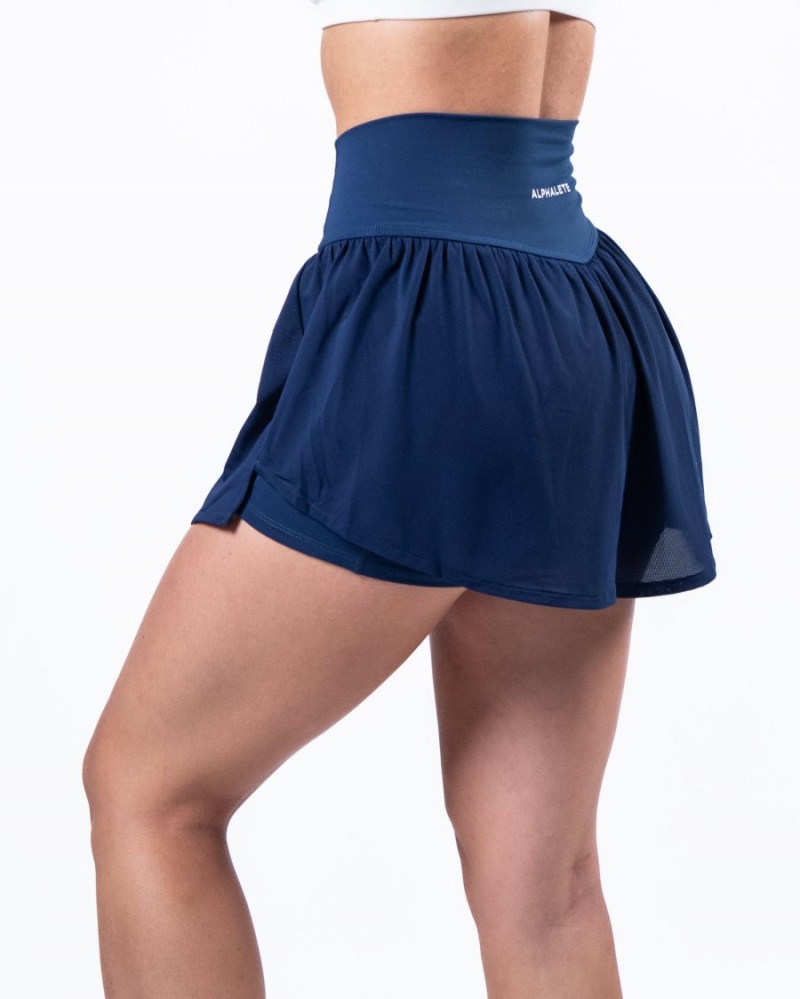 Alphalete Trace Skirt Naisten Golfhameet Sininen | BCFGJ-3158