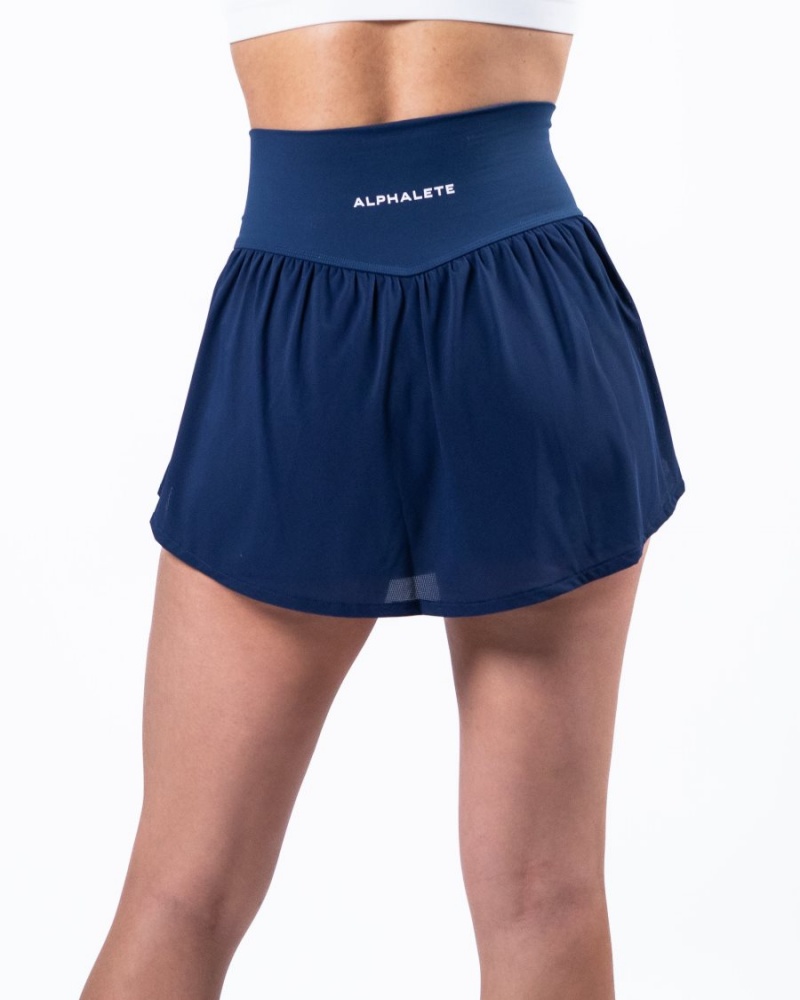 Alphalete Trace Skirt Naisten Golfhameet Sininen | BCFGJ-3158