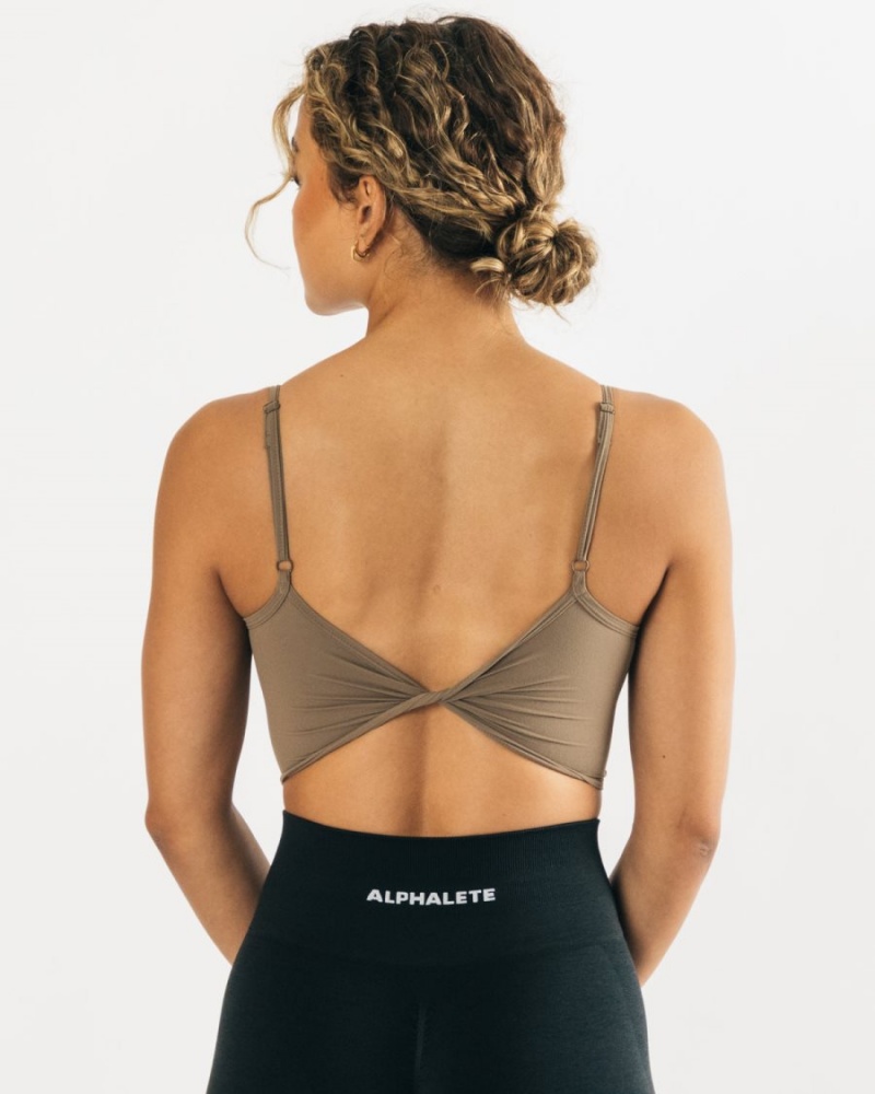 Alphalete Ultrasoft Allure Tank Naisten Hihaton Paita Oliivinvihreä | FRAHC-1230