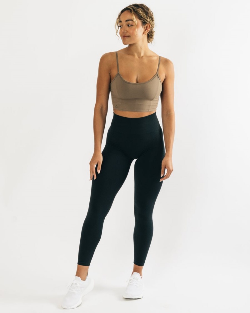 Alphalete Ultrasoft Allure Tank Naisten Hihaton Paita Oliivinvihreä | FRAHC-1230