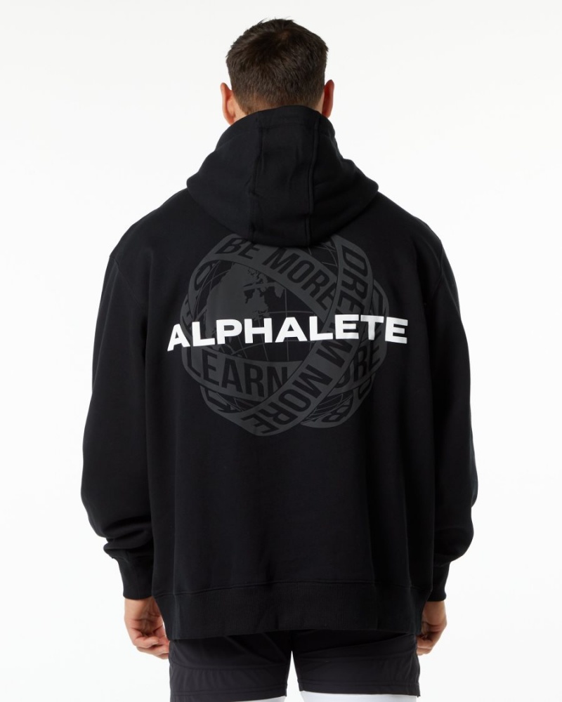 Alphalete Unity Hoodie Miesten Huppari Mustat | FUYLW-8261