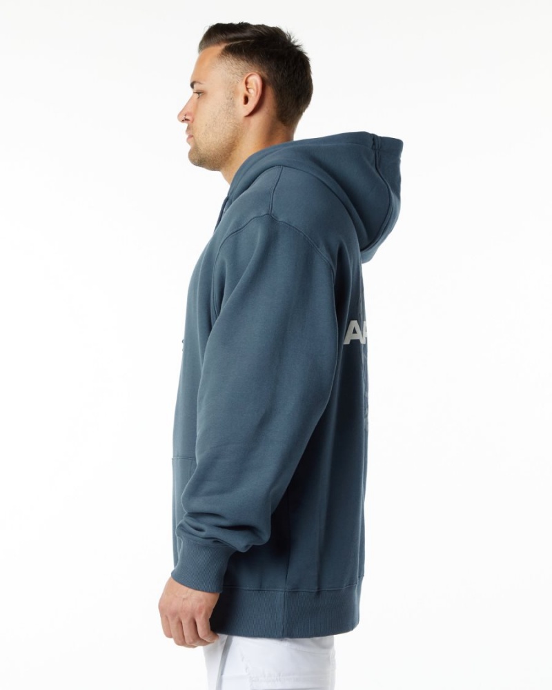 Alphalete Unity Hoodie Miesten Huppari Sininen | IENRY-1924