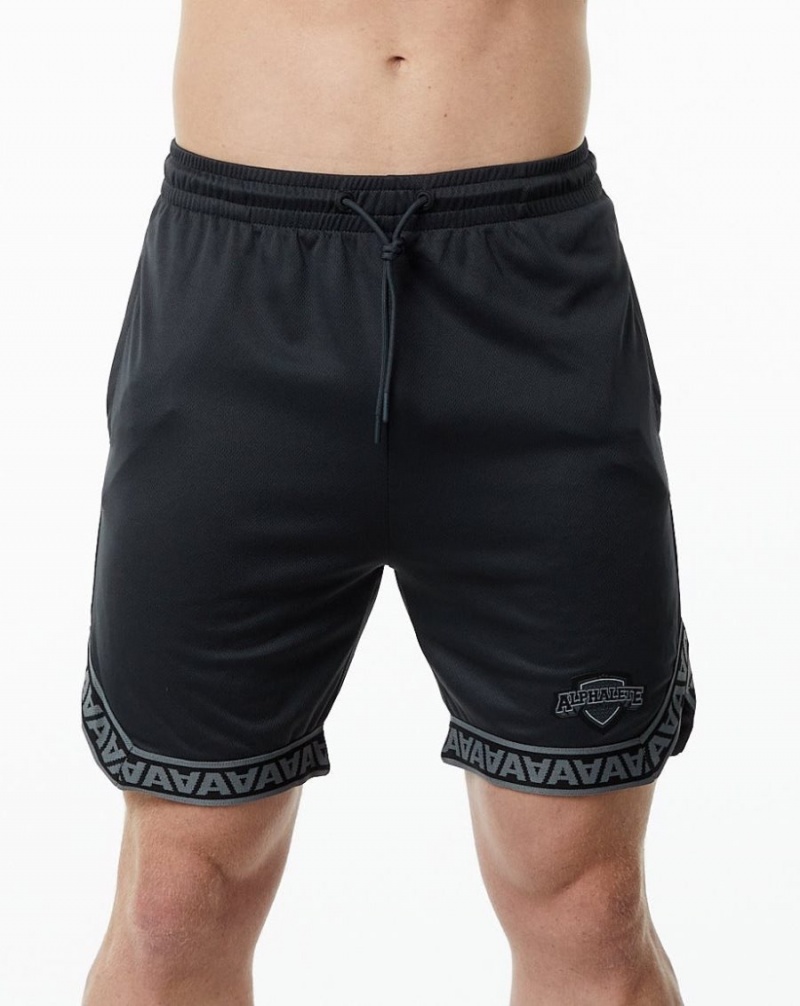 Alphalete Varsity Basketball Lyhyt 9" Miesten Shortsit Mustat | FHXTK-7815