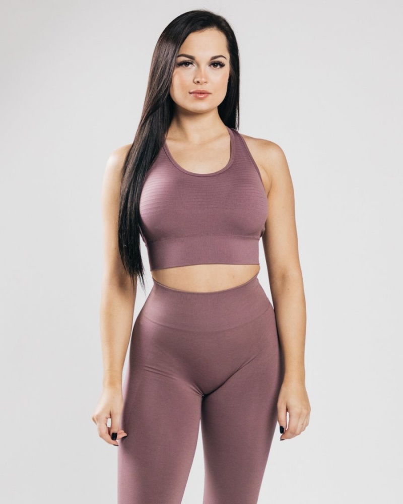 Alphalete Vault Bra Naisten Urheiluliivi Violetit | KDNMG-3461