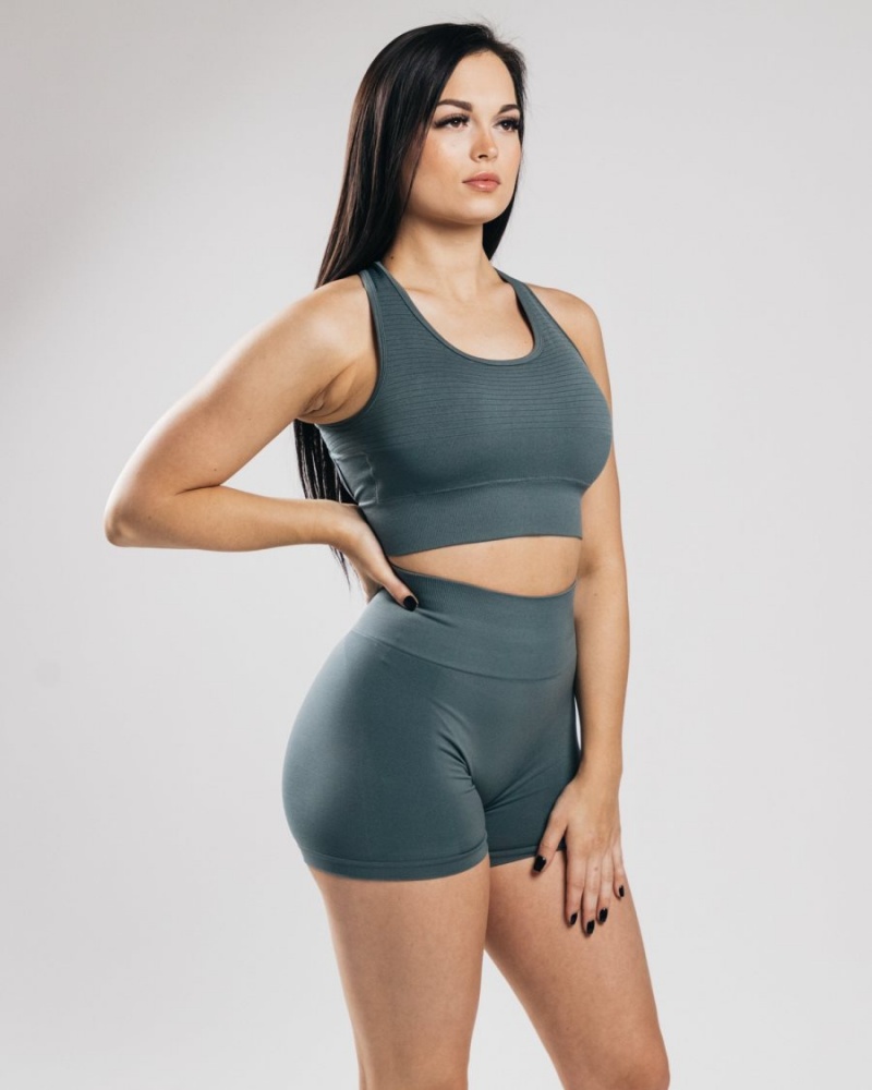 Alphalete Vault Bra Naisten Urheiluliivi Charcoal | MGHTJ-0174