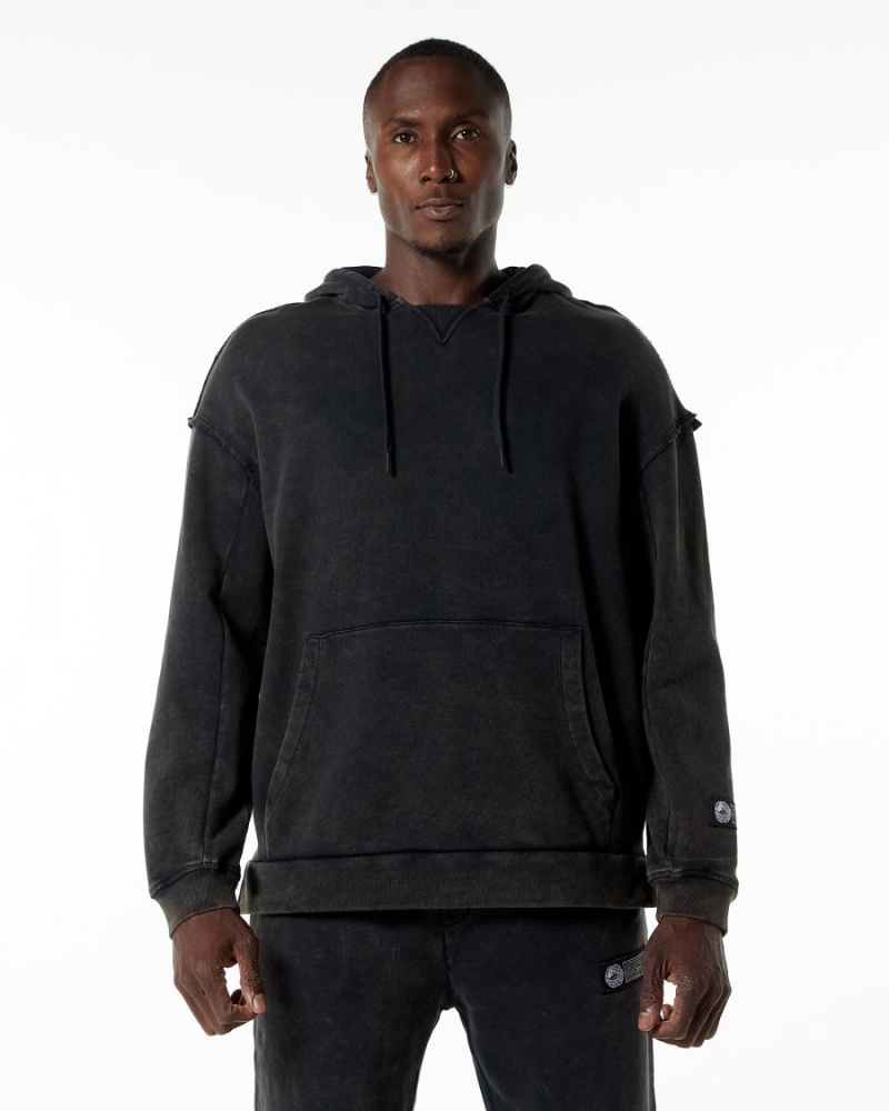 Alphalete Very Terry Hoodie Miesten Huppari Onyx | IVACQ-5174