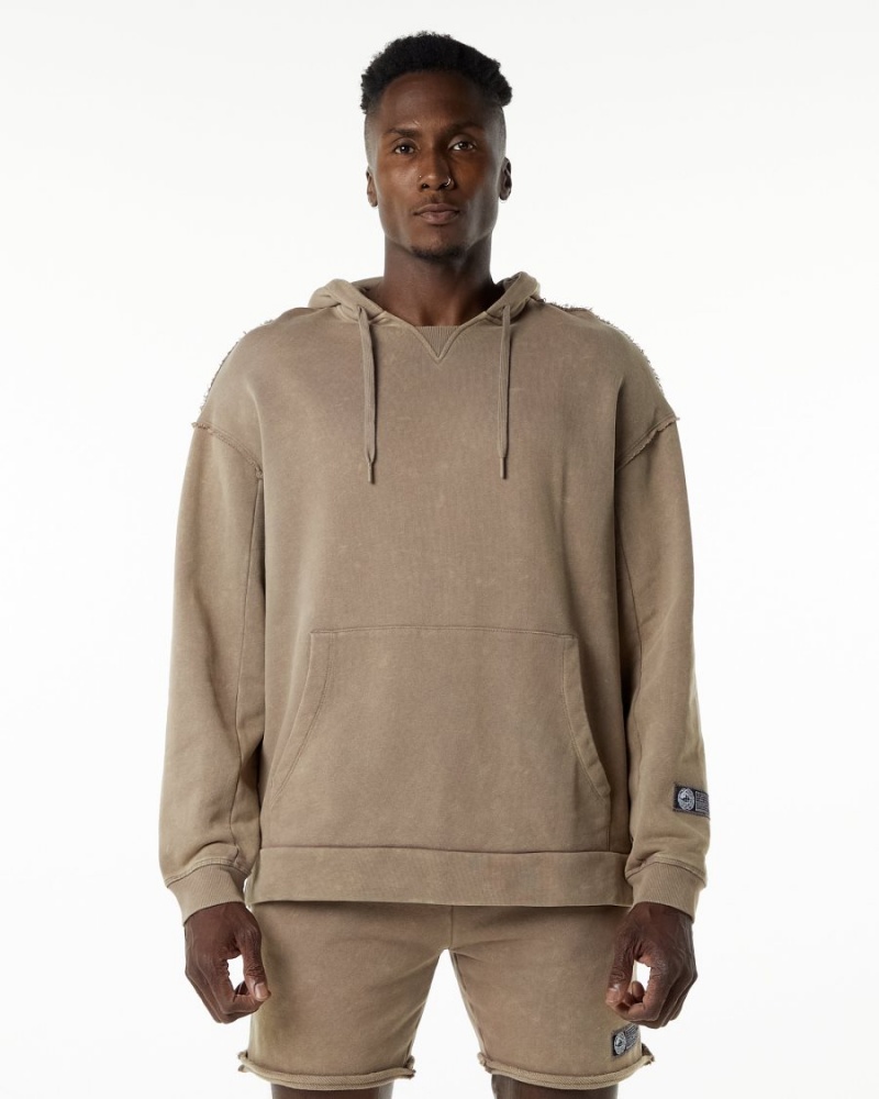 Alphalete Very Terry Hoodie Miesten Huppari Smokey Quartz | FHNWO-4390