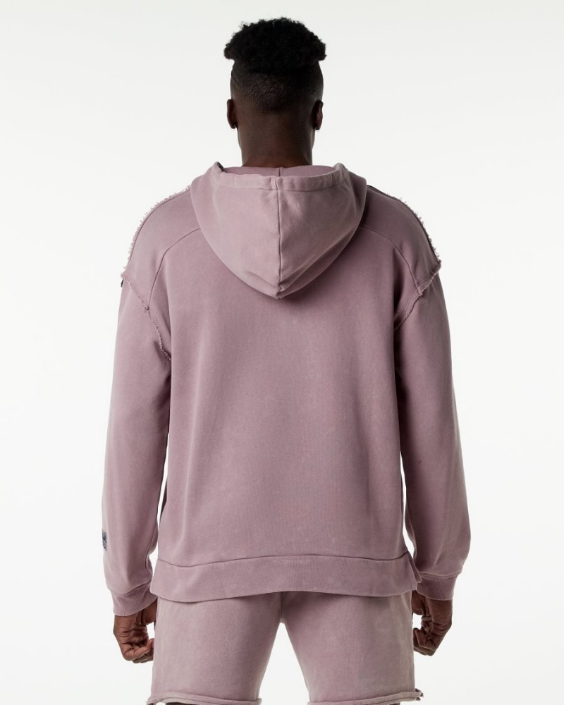 Alphalete Very Terry Hoodie Miesten Huppari Pinkki | RBQIM-1870