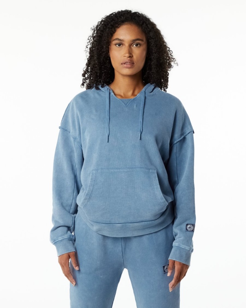 Alphalete Very Terry Hoodie Naisten Huppari Sininen | CDGVU-7624