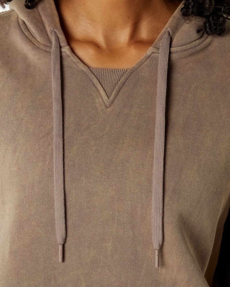 Alphalete Very Terry Hoodie Naisten Huppari Smokey Quartz | CFDGR-1279