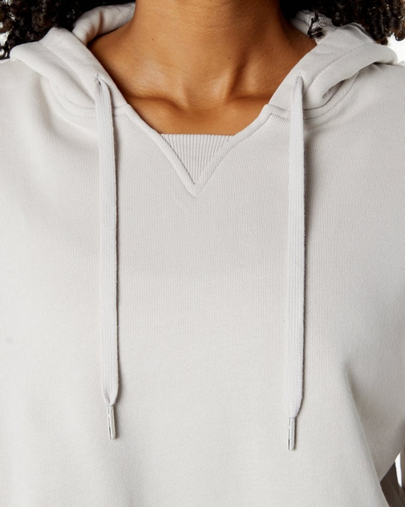 Alphalete Very Terry Hoodie Naisten Huppari Moonstone | ICJTP-9276