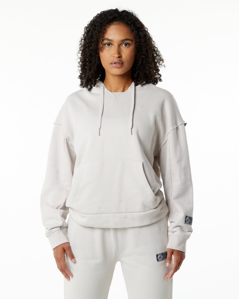 Alphalete Very Terry Hoodie Naisten Huppari Moonstone | ICJTP-9276