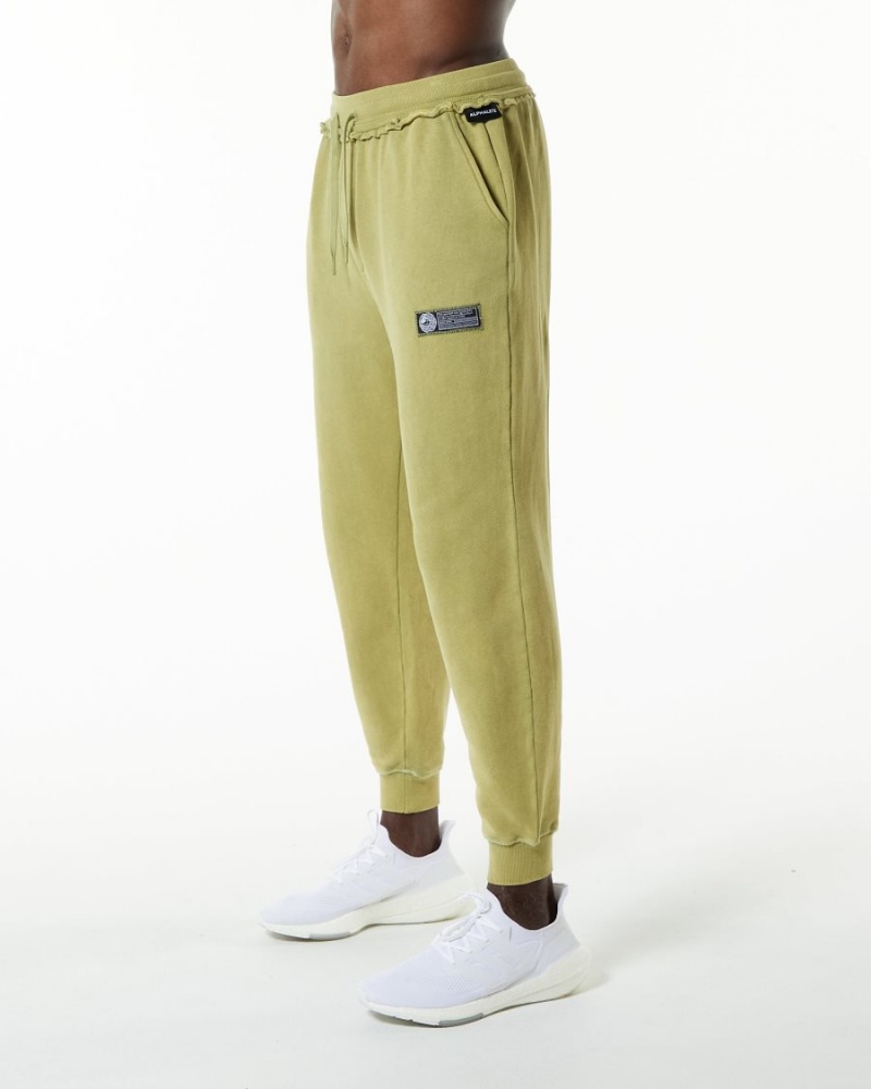 Alphalete Very Terry Jogger Miesten Juoksuvaatteet Vihreä | SFXME-7280