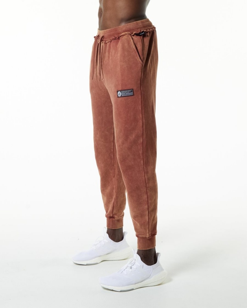 Alphalete Very Terry Jogger Miesten Juoksuvaatteet Bloodstone | ELYHS-6410