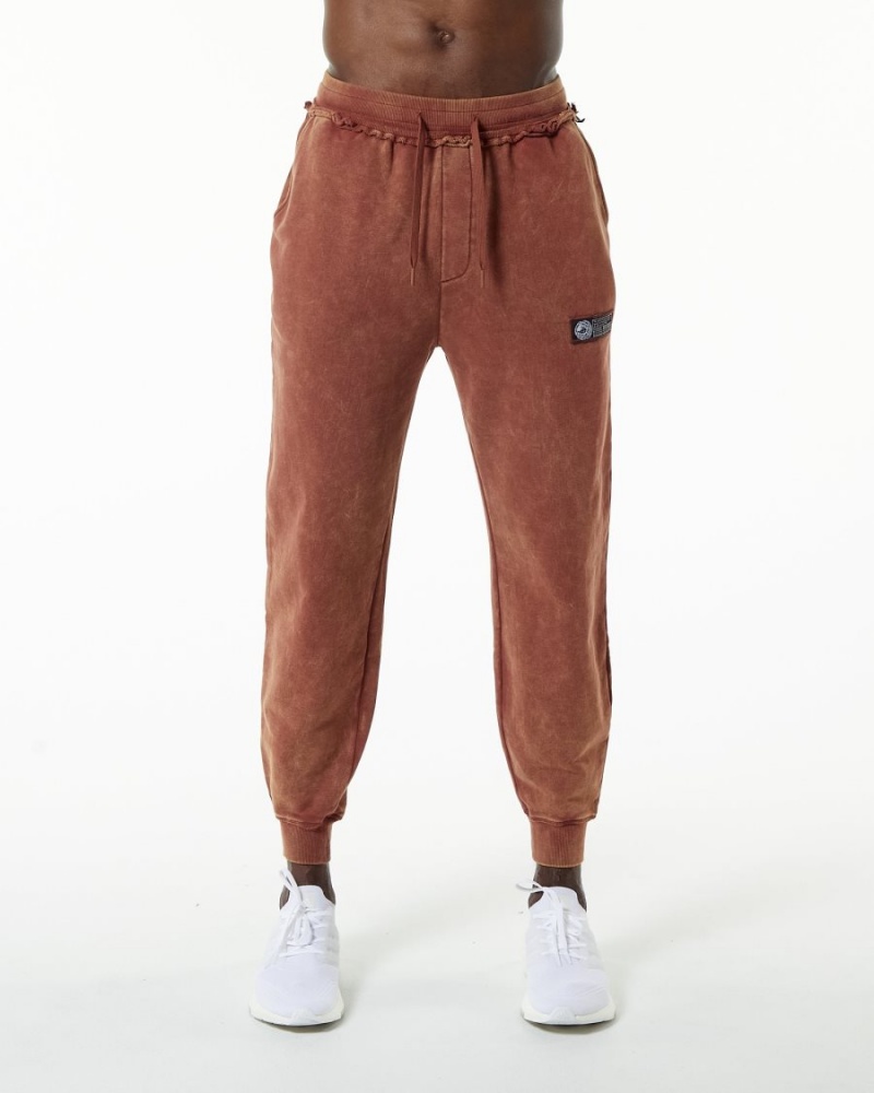 Alphalete Very Terry Jogger Miesten Juoksuvaatteet Bloodstone | ELYHS-6410