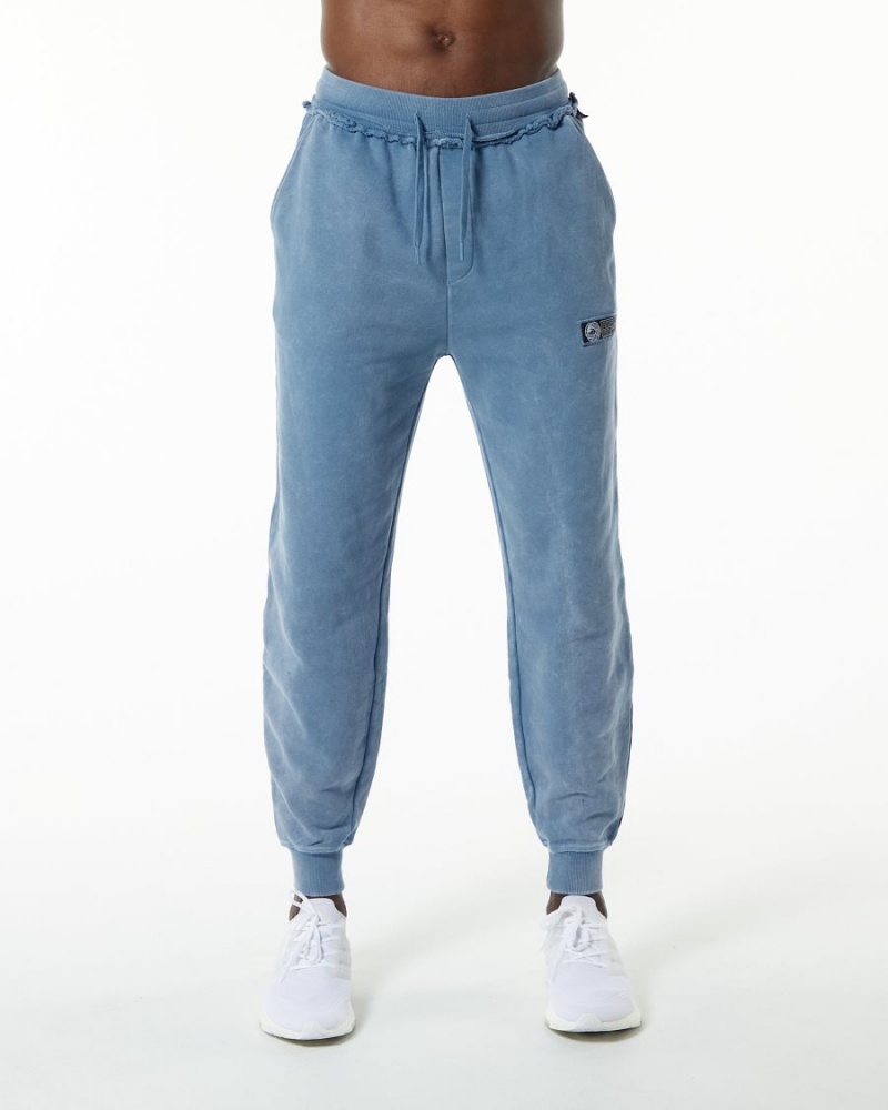 Alphalete Very Terry Jogger Miesten Juoksuvaatteet Sininen | KSFPB-6543