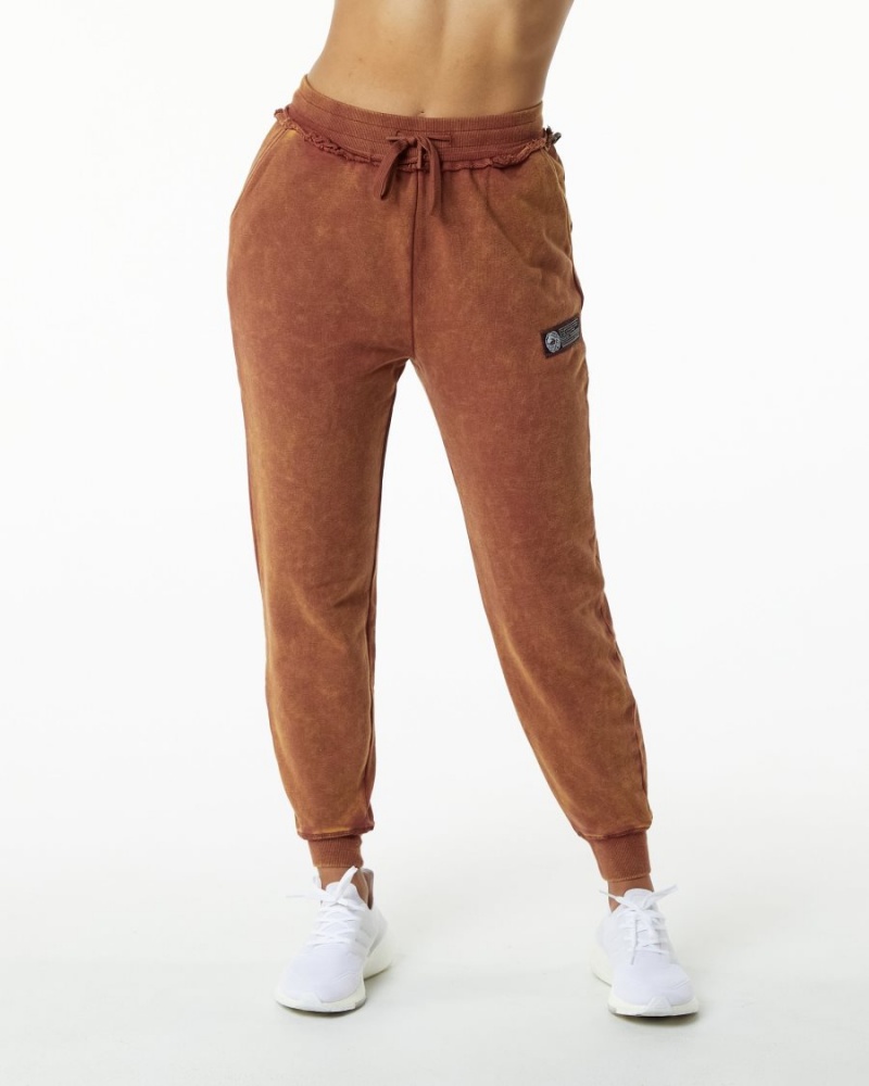 Alphalete Very Terry Jogger Naisten Juoksuvaatteet Bloodstone | XVDEY-8730