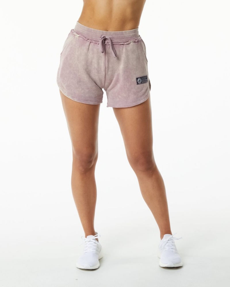 Alphalete Very Terry Lyhyt Naisten Shortsit Pinkki | IPQKF-1074