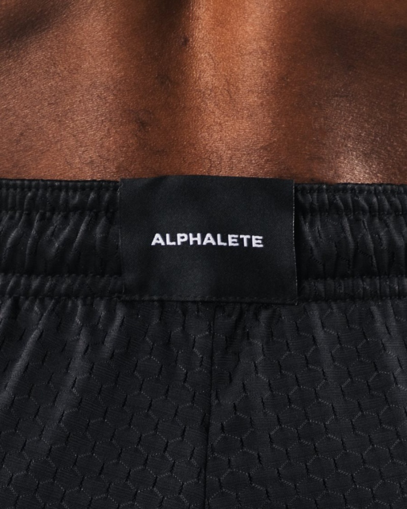 Alphalete Wolf Head Mesh Lyhyt 6" Miesten Shortsit Mustat | MHOKX-1079