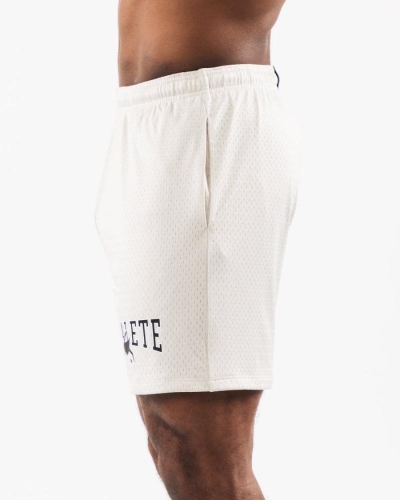 Alphalete Wolf Head Mesh Lyhyt 6" Miesten Shortsit Sea Shell | YXAJU-4305