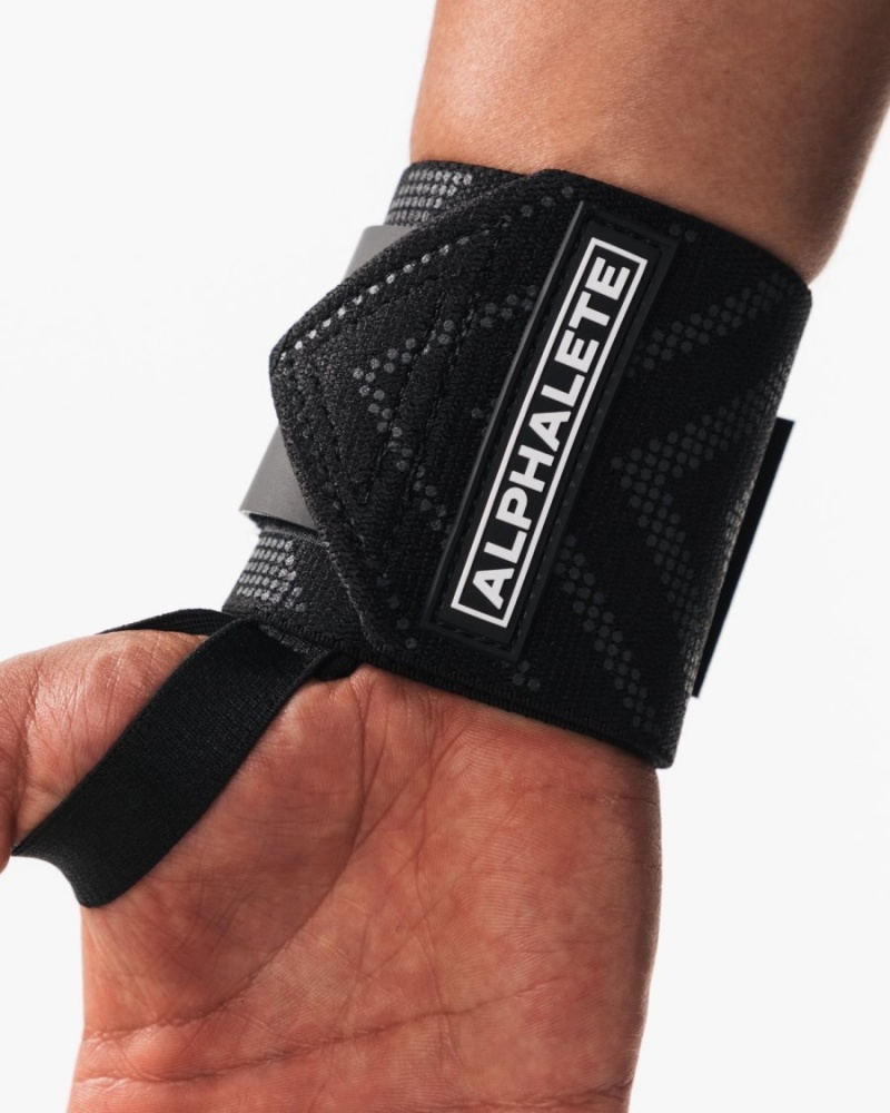 Alphalete Wrist Wraps Miesten Asusteet Mustat | HDSJC-8159