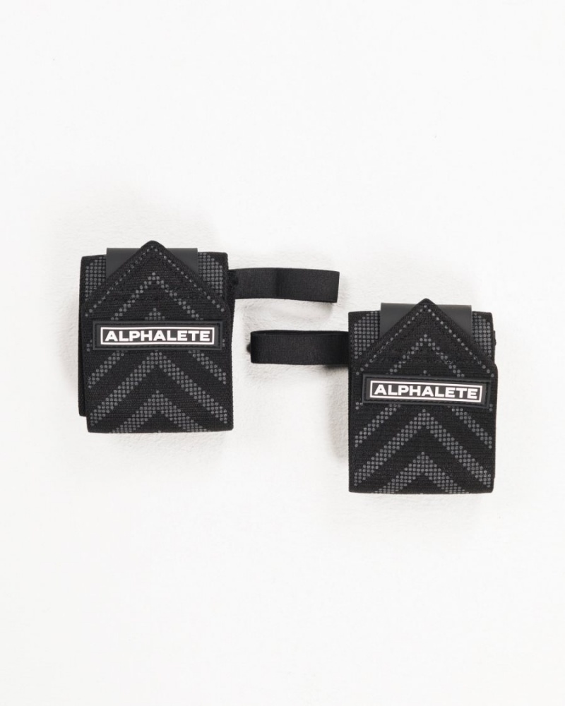 Alphalete Wrist Wraps Miesten Asusteet Mustat | HDSJC-8159